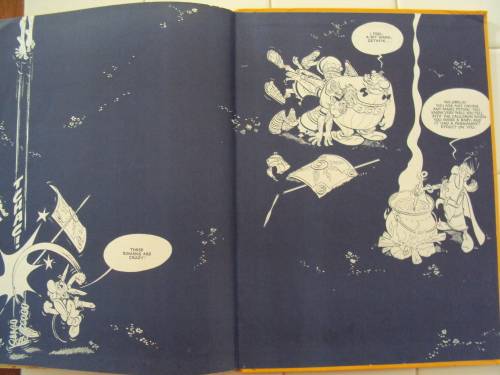 Asterix and the BLACK GOLD 80's Vintage HARD cover Goscinny & Uderzo