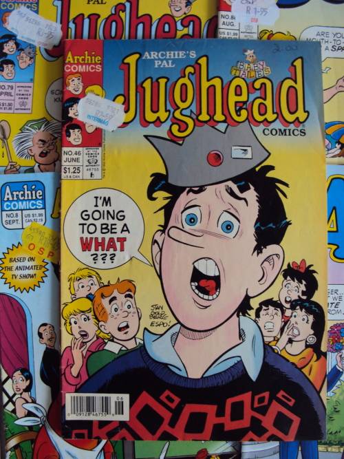 JOB LOT #1 Great assortment of 9x Vintage comics Archie, Jughead, Betty & Veronica  **Good cond