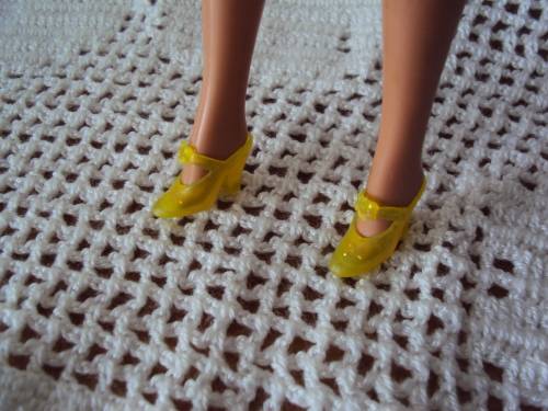 GORGEOUS VINTAGE BARBIE DOLL IN BIKINI WITH EXTRA GOLD TOP & SKIRT LONG SILKY SMOOTH HAIR