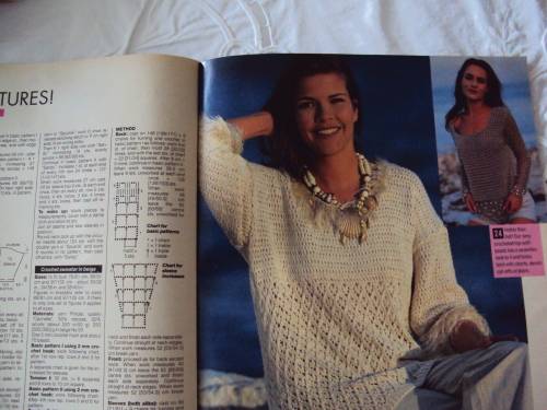 SANDRA TREND KNITTING AIRY LACE PATTERNS & KIDS TOY JULY '93 45 pageS