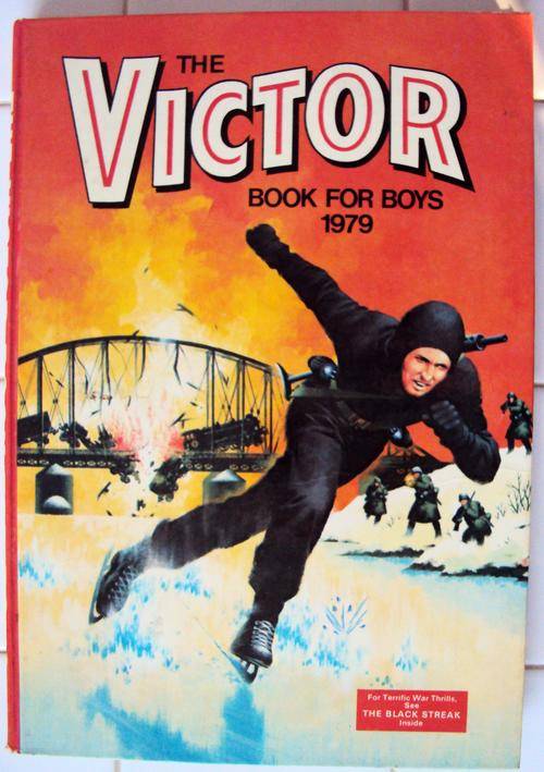 The VICTOR book for boys 1979 - good cond (vintage)