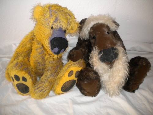 Hand made bears