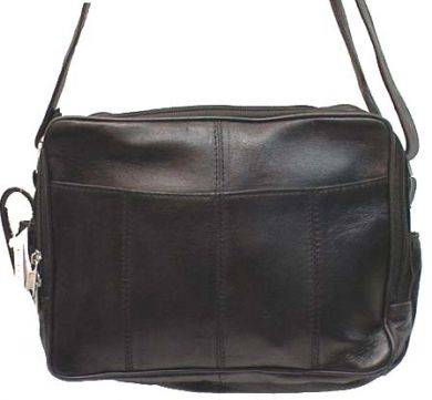 MARYKAY - IMPORTED - GENUINE LAMBSKIN ORGANIZER LADIES BAG - BLACK