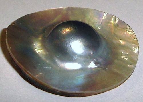 MARYKAY - MARYKAY - OPULENT 34mm MABE PEARL PENDANT/RING/BROOCH