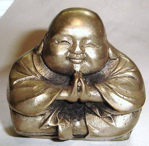 MARYKAY - ORIGINAL TIBETAN SILVER "LAUGH' BUDDHA" - LOVELY GIFT