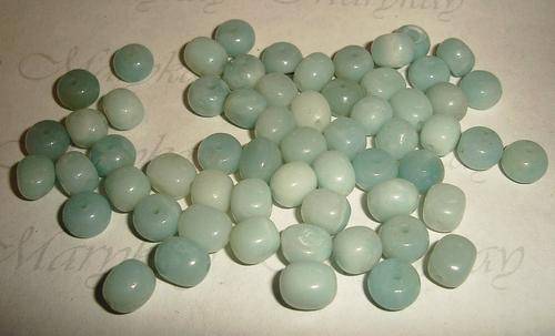 MARYKAY - BEAUTIFUL NATURAL RUSSIAN AMAZONITE GEMSTONE BEADS - IDEAL FOR CRAFTS/BEADING