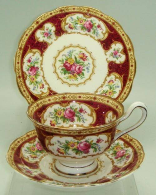 Royal Albert "Lady Hamilton" Trio