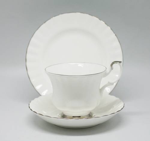 Royal Albert Chantilly Pattern Trio.