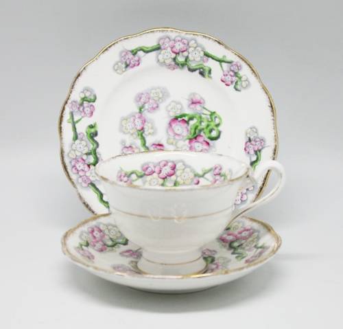 Royal Albert May Blossom Pattern Trio