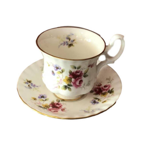 Royal Albert Tenderness Coffee Cup and Saucer