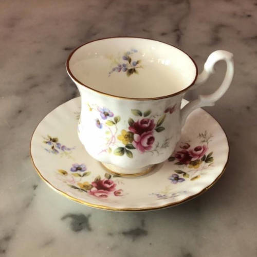 Royal Albert Tenderness Coffee Cup and Saucer