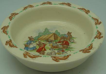Royal Doulton Campsite Bunnykins Cereal Bowl