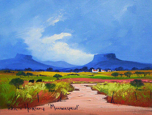 Modderspruit ( 300mm x 400mm )