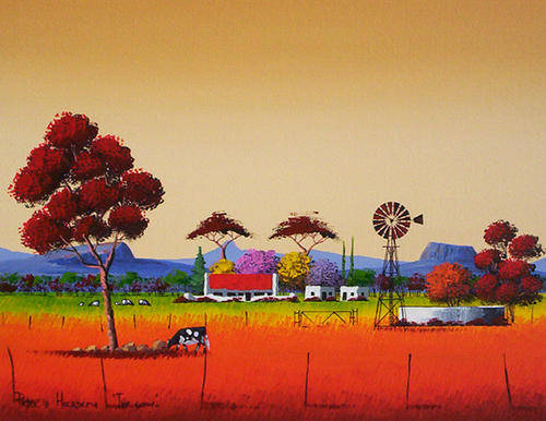 The cow (460mm x 600mm)