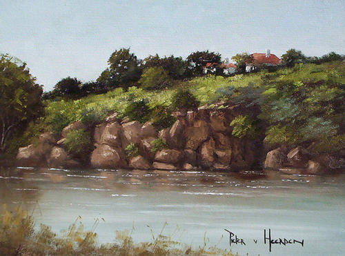 The river (300mm x 400mm)