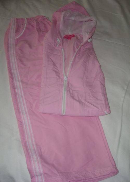 Britney Collection - Pink Hooded Top & Capri Pants