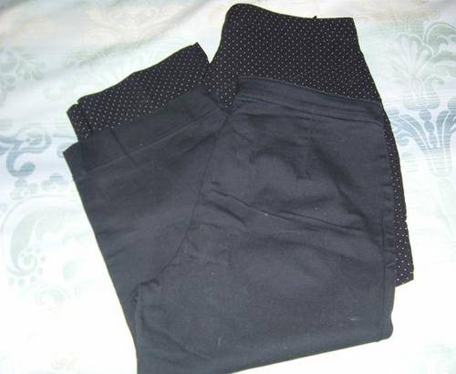 2 x  Pairs 3/4 Length Pants