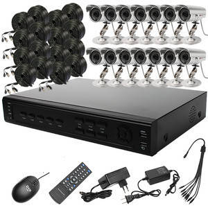 HIGH quality HD 16 channel complete  cctv kit set