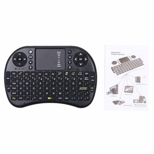 New 2.4G Mini USB Wireless Keyboard Touchpad Fly Mouse Air Mouse Remote Control PS3 Android TV PC