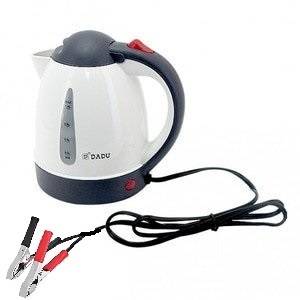 12V KETTLE | 1 LITRE | 150W WITH CROC CLIPS