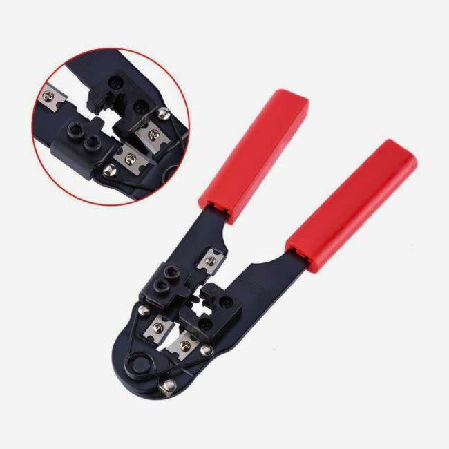 RJ45 Crimping Tool with Cable stripper