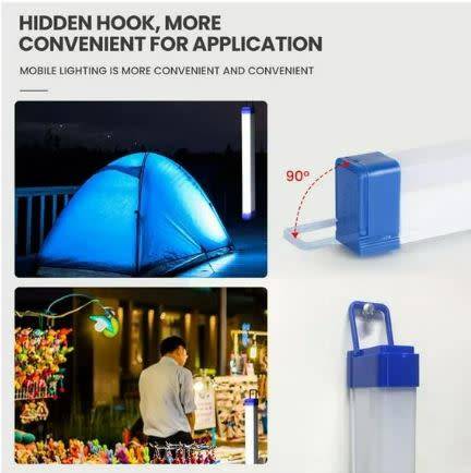 CBK Rechargeable Led Blackout Emergency Lights with Solar Panel