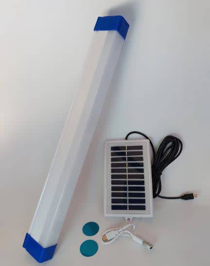 CBK Rechargeable Led Blackout Emergency Lights with Solar Panel