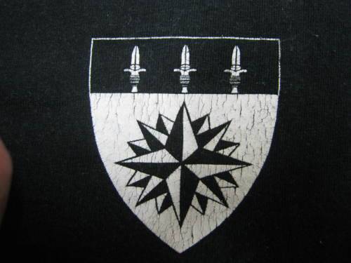 1 RECCE REGIMENT T-SHIRT SIZE XL - THE BADGE DOES HAVE SMALL CRACKS OTHERWISE GOOD USED CONDITION