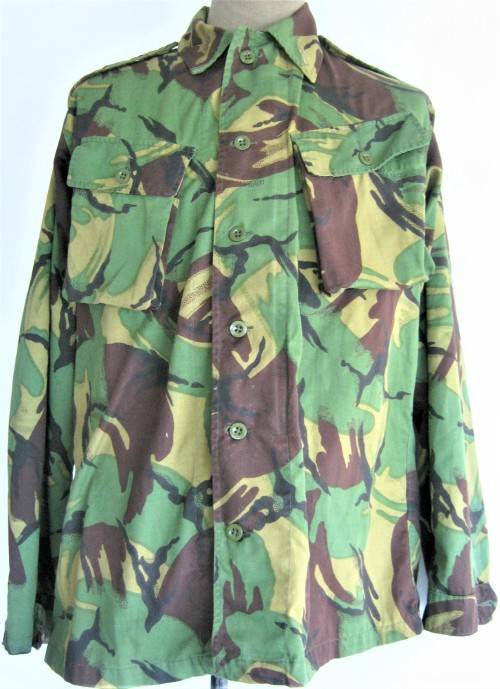 NATO - DPM CAMO SHIRT SIZE 104 (L)  - BUTTONS INTACT & ALL ZIPS WORKING