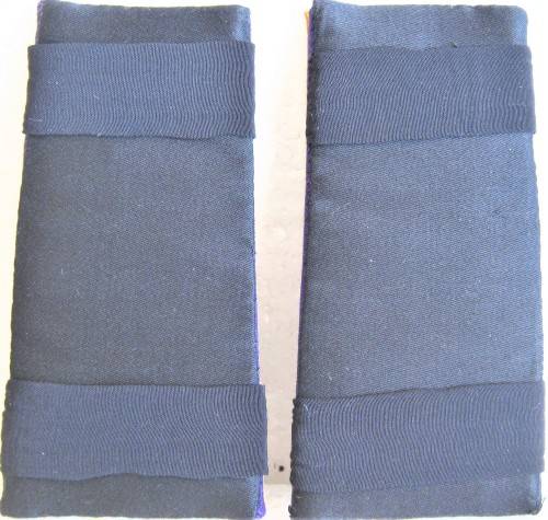 OLD S.A. NAVY CHAPLAIN`S SOFT SHOULDER STRAPS VARIANT WITH LUREX LIONS IN AN UNUSED CONDITION