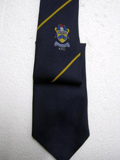 BARKERS BUTTS (COVENTRY) RUGBY CLUB TIE - AS NEW