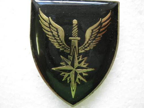 SWA 1 VERKENNINGS REGIMENT POCKET FLASH WITH PINS AND CAPS