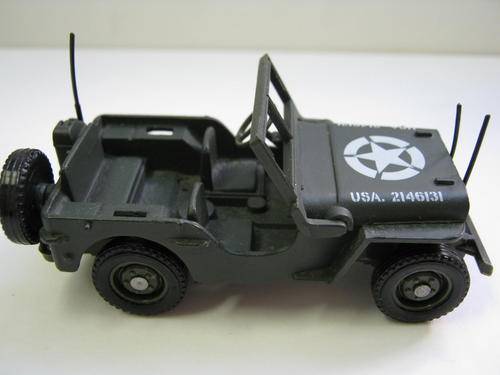 "SOLIDO" - WILLYS JEEP - Matchbox size in very good condition