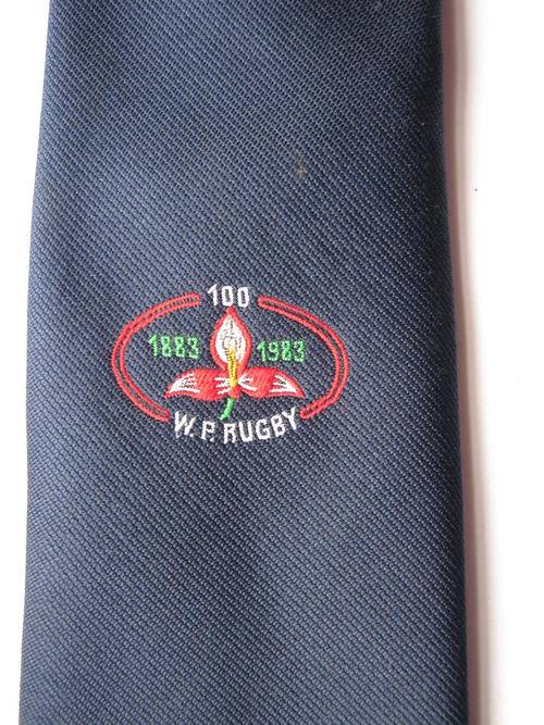 WESTERN PROVINCE CENTENARY RUGBY TIE 1883 - 1993 - Very good condition