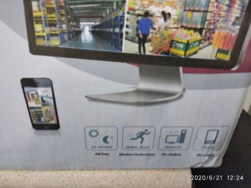8 Camera CCTV Security Recording System With Internet & 3G Phone Viewing