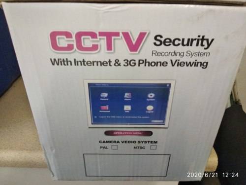 8 Camera CCTV Security Recording System With Internet & 3G Phone Viewing