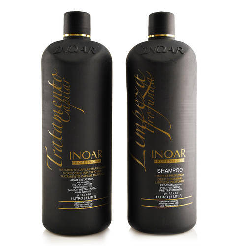 MOROCCAN BRAZILION BLOWDRY KERATIN TREATMENT-INOAR - 3 TREATMENT KIT