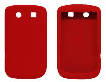 BlackBerry Curve Silicone Skin Cover - Red