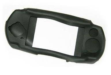 Protect Your PSP - Clear Silicone Skin Cover for Sony PSP 3000 - Black