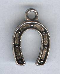 Horse Shoe Charm - 16x11mm - Scrapbooking Embellishment, Crafts or Jewelry