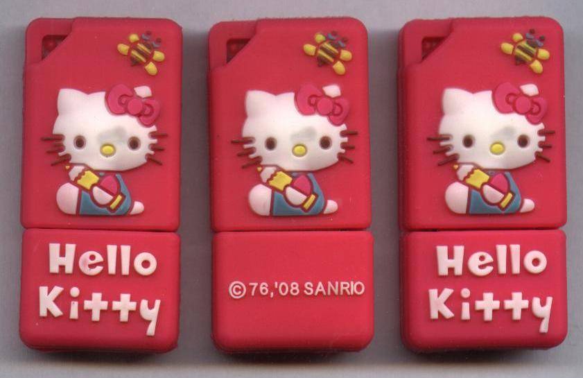 Brand New - 4GB Hello Kitty Flash Drive - Pink