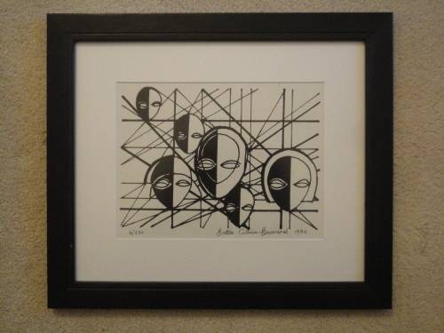 Bettie Cilliers Barnard - Lithograph . Signed/Numbered/Dated