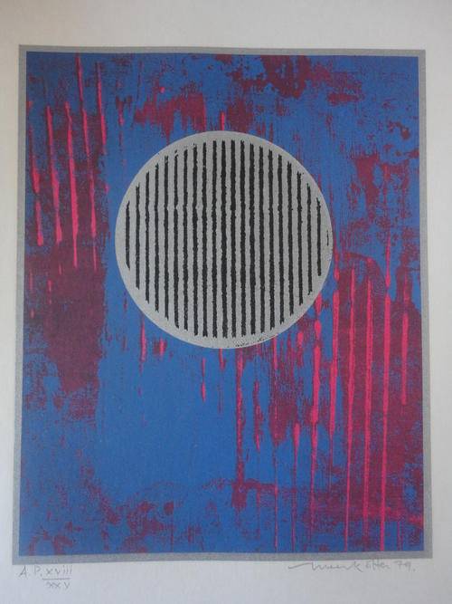 Dirk Meerkotter Silkscreen Signed/Numbered/Dated/ R15 000