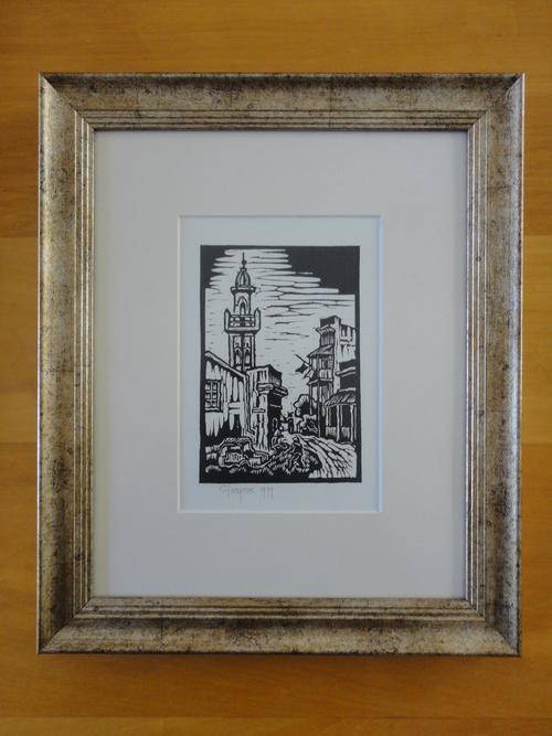 Gregoire Boonzaier Linocut  Signed and Dated  R12 500
