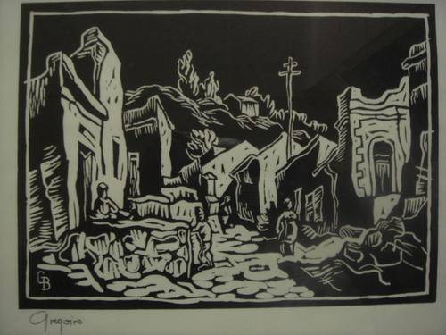 Gregoire Boonzaier - Lithograph Signed    R5500