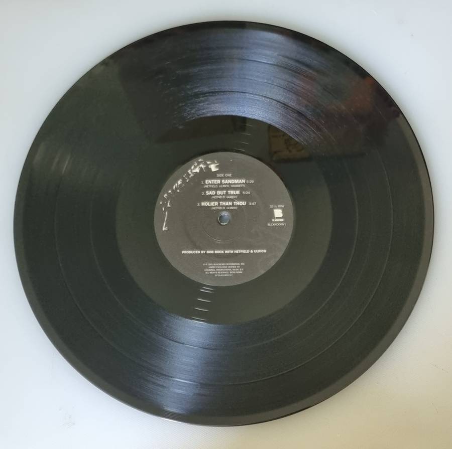 Metallica  Metallica (The Black Album) 2014 [2xLP] 180 gram (Pressing - Netherlands)