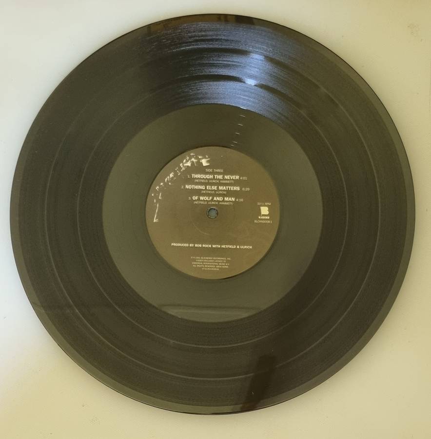 Metallica  Metallica (The Black Album) 2014 [2xLP] 180 gram (Pressing - Netherlands)