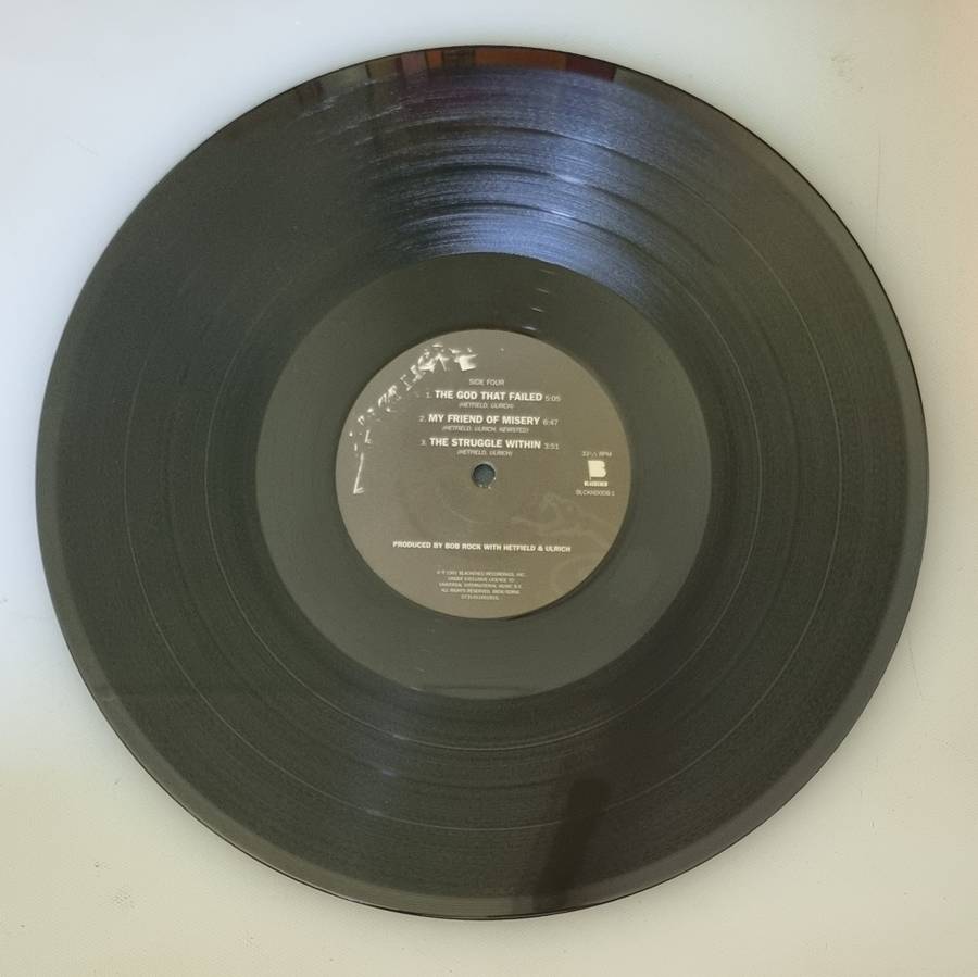 Metallica  Metallica (The Black Album) 2014 [2xLP] 180 gram (Pressing - Netherlands)