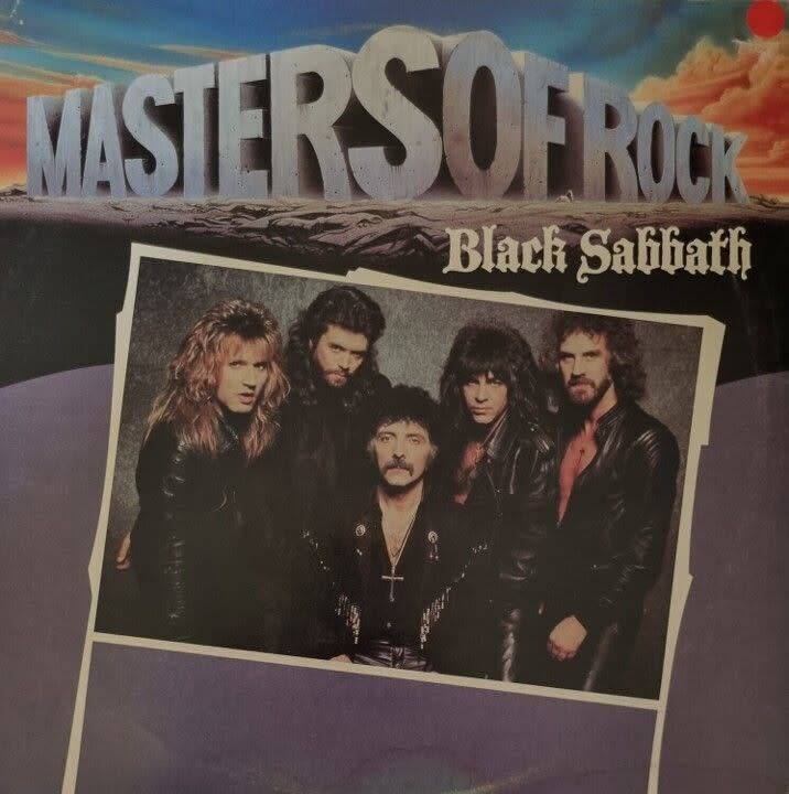 Black Sabbath  Masters Of Rock (1986) Vinyl