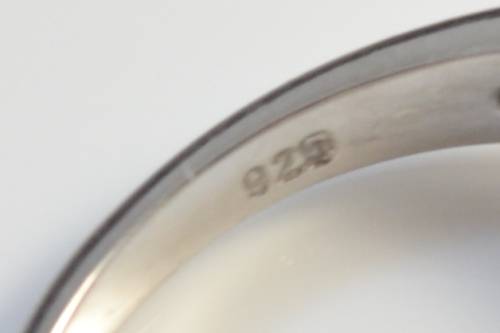 GENUINE FIRE BLUE MOONSTONE TANZANITE 925 SILVER RING SIZE 8